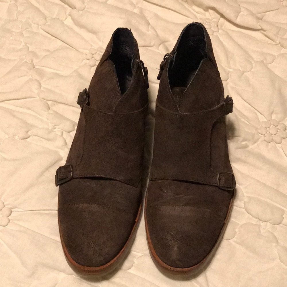 Dorado J Shoes, double monk strap bootie